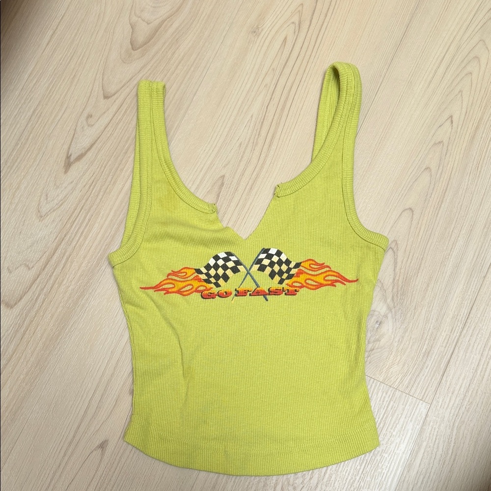 Urban Outfitters NASCAR Crop Tank